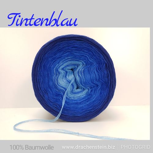 Baumwolle Tintenblau
