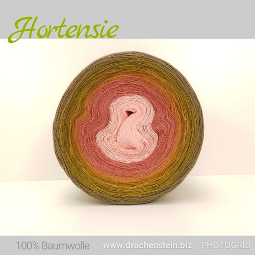 Baumwolle Hortensie