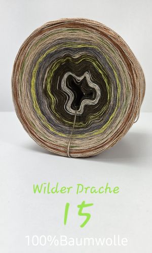 Baumwolle Wilder Drache 15