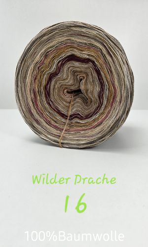 Baumwolle Wilder Drache 16