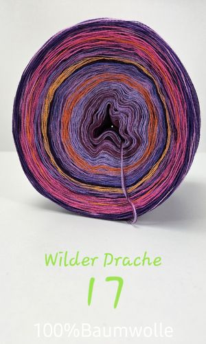 Baumwolle Wilder Drache 17