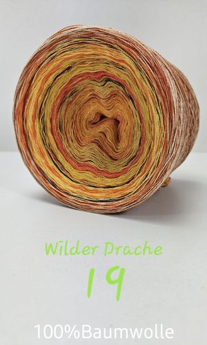 Baumwolle Wilder Drache 19