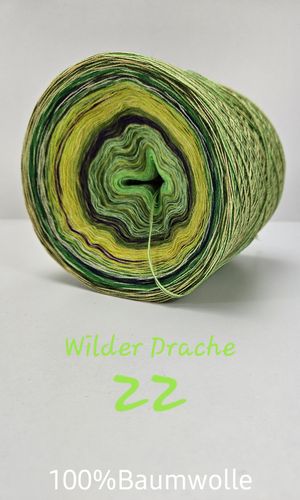 Baumwolle Wilder Drache 22