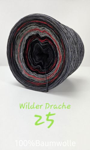 Baumwolle Wilder Drache 25